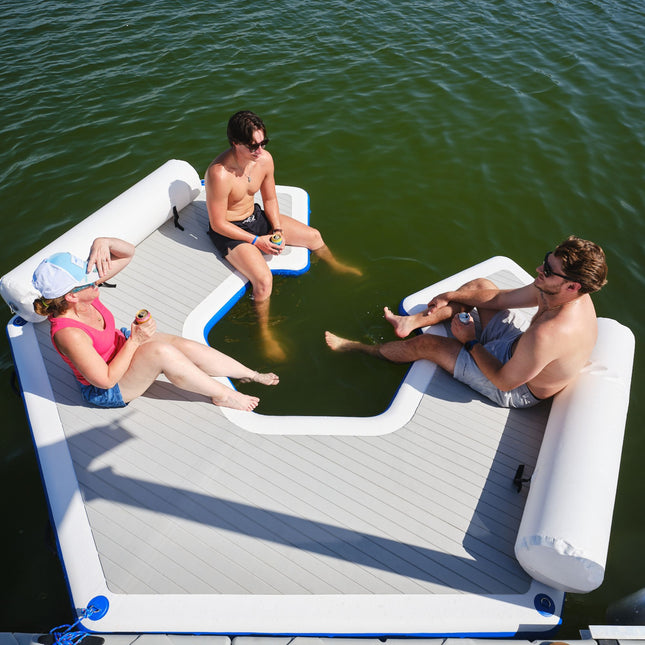 10' EZ Inflatable Hex Raft